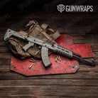 Woodgrain Geneve Gun Skin Vinyl Wrap