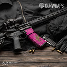 AR-15 Mag & Mag Well Realtree XTRA Colors Magenta Camo Gun Skin Vinyl Wrap