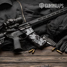 Old School Duck Urban Night AR-15 Mag & Mag Well Gun Skin Vinyl Wrap