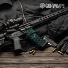 Vivid Hex Tiffany Blue AR-15 Mag & Mag Well Gun Skin Vinyl Wrap