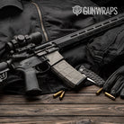 Woodgrain Geneve AR-15 Mag & Mag Well Gun Skin Vinyl Wrap