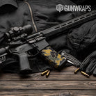 Old School Duck Militant Yellow AR-15 Mag Gun Skin Vinyl Wrap