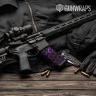 Vivid Hex Purple AR-15 Mag Gun Skin Vinyl Wrap