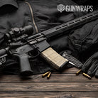 Woodgrain Montmartre AR-15 Mag Gun Skin Vinyl Wrap