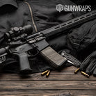 Woodgrain Washington AR-15 Mag Gun Skin Vinyl Wrap