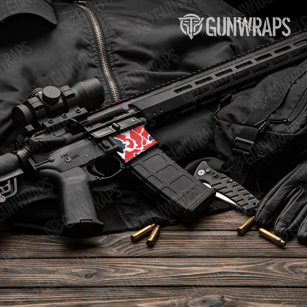 Old School Duck America AR-15 Mag Well Gun Skin Vinyl Wrap
