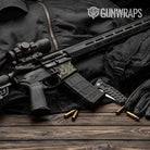 Old School Duck Militant Green AR-15 Mag Well Gun Skin Vinyl Wrap