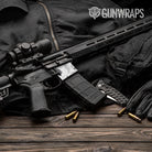 Old School Duck Snow AR-15 Mag Well Gun Skin Vinyl Wrap
