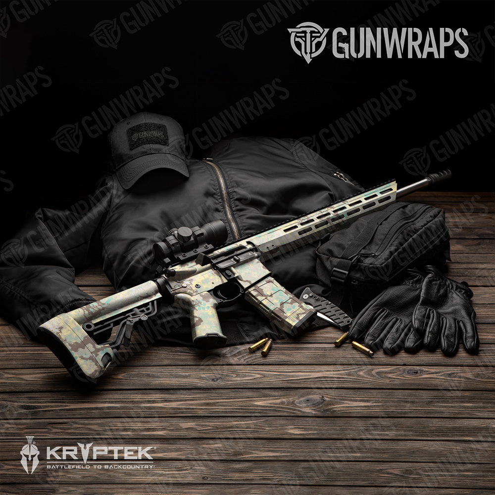 AR 15 Kryptek Obskura Sundarban Camo Gun Skin Vinyl Wrap