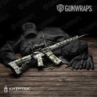 AR 15 Kryptek Obskura Grom Camo Gun Skin Vinyl Wrap