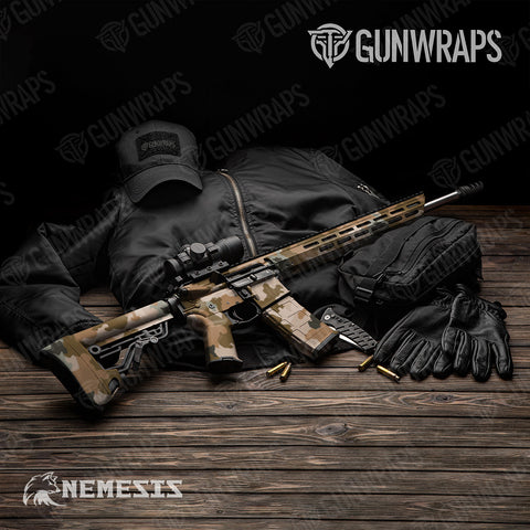 Nemesis AR-15 Gun Skin Vinyl Wraps