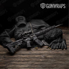 Old School Duck Elite Black Gun Skin Vinyl Wrap