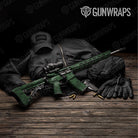 Old School Duck Elite Green Gun Skin Vinyl Wrap