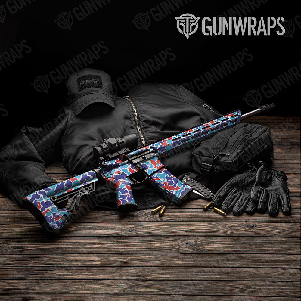 Old School Duck M Series Gun Skin Vinyl Wrap