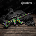 Old School Duck Mardi Gras Gun Skin Vinyl Wrap