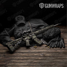 Old School Duck Militant Green Gun Skin Vinyl Wrap