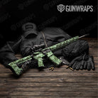 Old School Duck Pistachio Gun Skin Vinyl Wrap