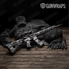 Old School Duck Urban Night Gun Skin Vinyl Wrap