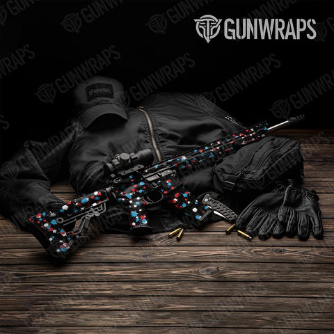 Paintball AR-15 Gun Skin Vinyl Wraps