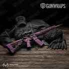 AR-15 Realtree Aspect Cranberry Camo Gun Skin Vinyl Wrap