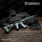 AR-15 Realtree Aspect Ice Water Camo Gun Skin Vinyl Wrap