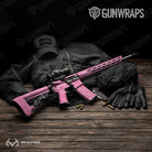 AR-15 Realtree Fishing Pink Camo Gun Skin Vinyl Wrap