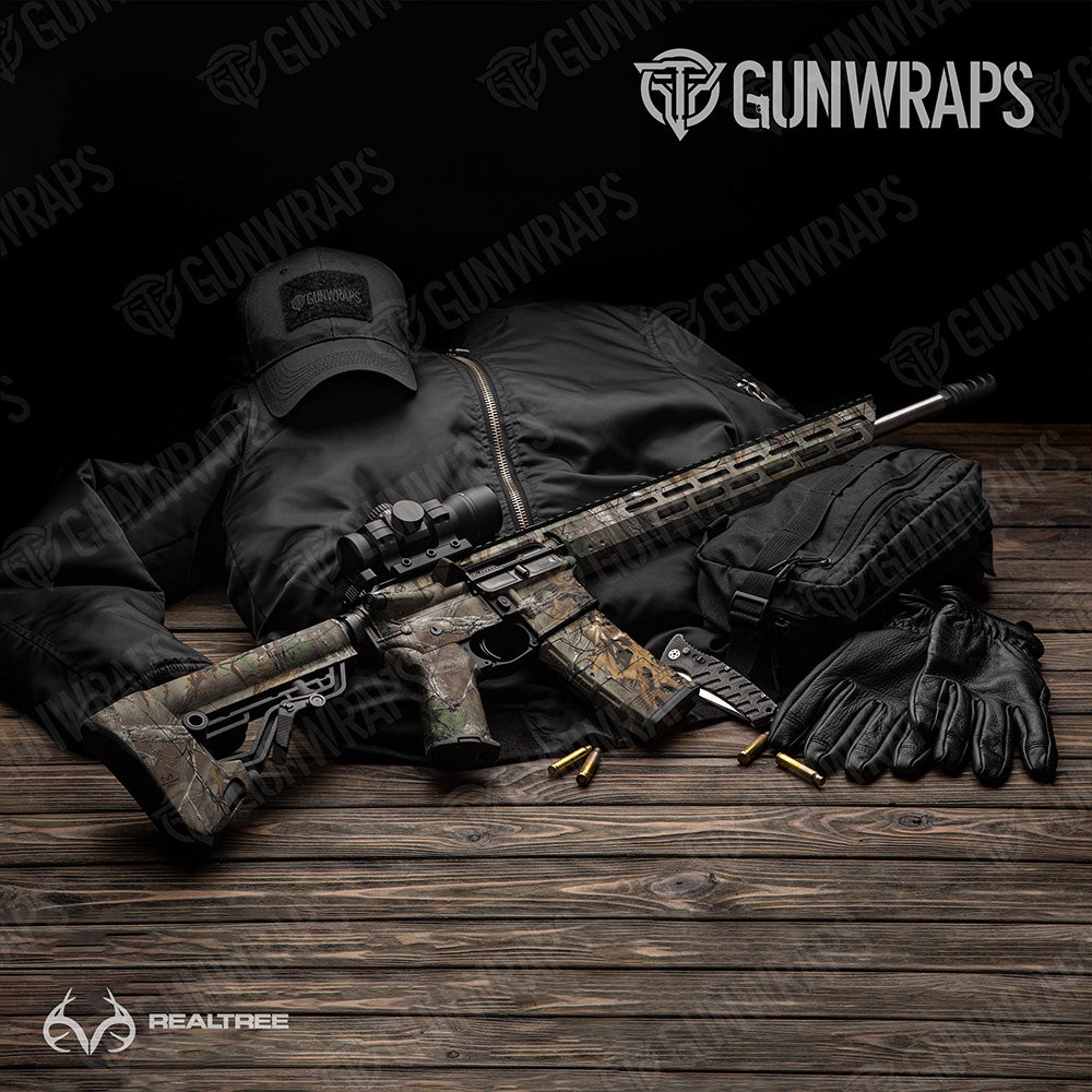 AR-15 Realtree XL XTRA Original Camo Gun Skin Vinyl Wrap