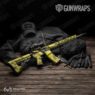 AR-15 Realtree XTRA Colors Yellow Camo Gun Skin Vinyl Wrap