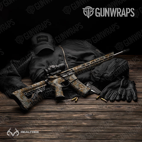 Realtree AR-15 Gun Skin Vinyl Wraps