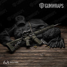 AR 15 Realtree Original Camo Gun Skin Vinyl Wrap