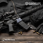 AR 15 Mag Well Large Nemesis Night Ops Gun Skin Vinyl Wrap