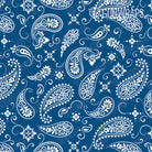 AR 15 Bandana Blue & White Gun Skin Pattern