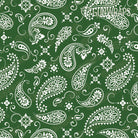 AR 15 Mag Bandana Green & White Gun Skin Pattern