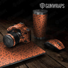 Bandana Orange Black Universal Sheet 