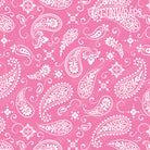 Rifle Bandana Pink & White Gun Skin Pattern