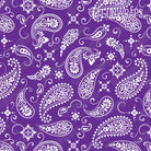 Shotgun Bandana Purple & White Gun Skin Pattern