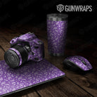 Bandana Purple White Universal Sheet 