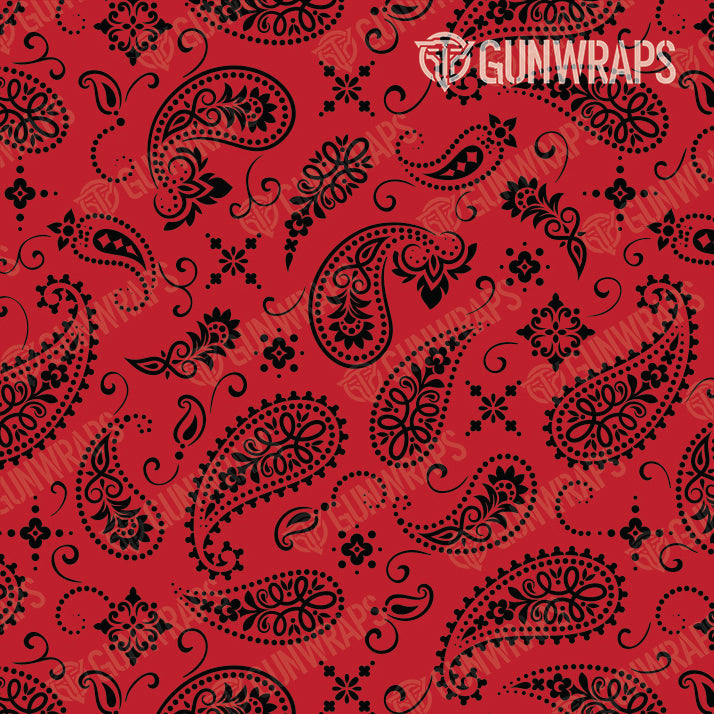 Bandana Red Black Knife Gear Skin Vinyl Wrap