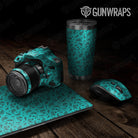 Bandana Tiffany Blue Black Universal Sheet 