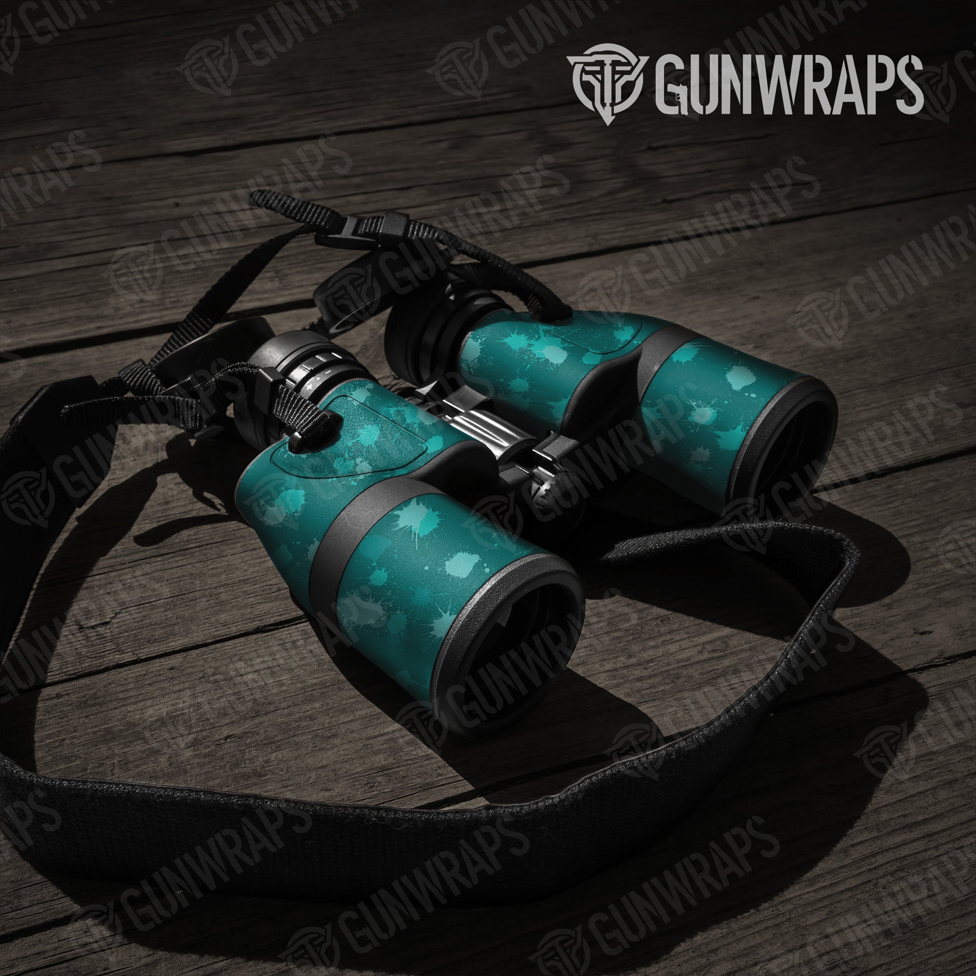 Binocular Paintball Elite Tiffany Blue Gear Skin Vinyl Wrap