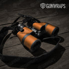 Binocular Hex Electric Orange Gun Skin Vinyl Wrap