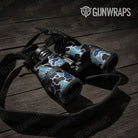 Old School Duck Baby Blue Gun Skin Vinyl Wrap
