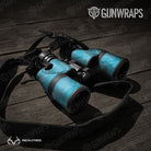 Binocular Realtree WAV3 Light Blue Camo Gun Skin Vinyl Wrap