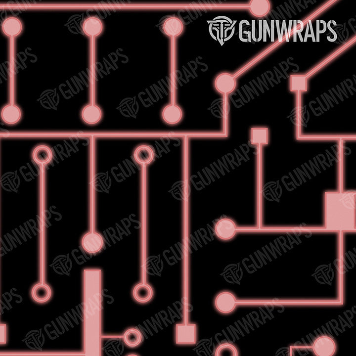 AK 47 Circuit Board Pink Gun Skin Pattern