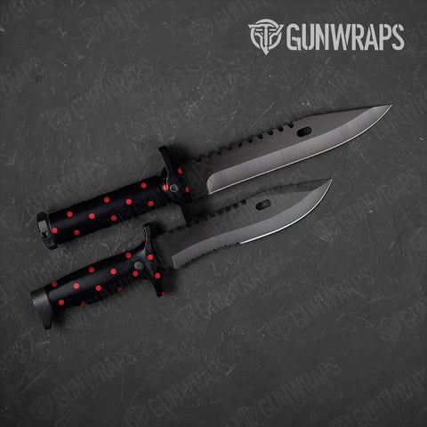 Dotted Knife Gear Skin Vinyl Wraps