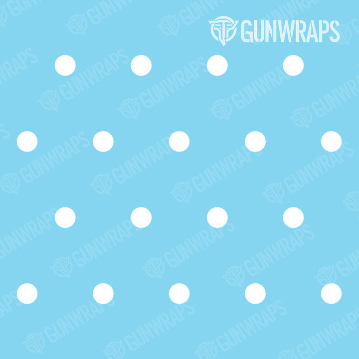 Universal Sheet Dotted Blue Gun Skin Pattern