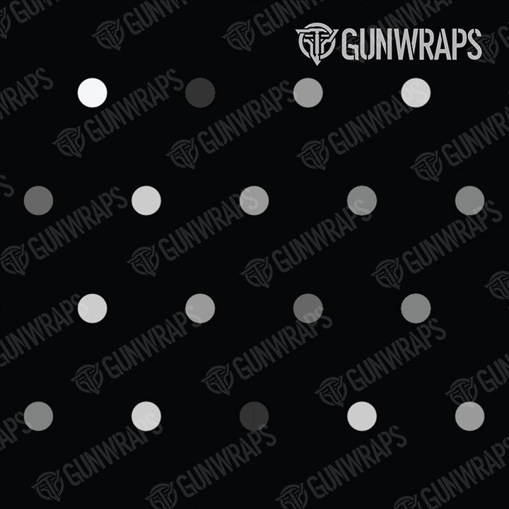 AR 15 Mag Dotted Grayscale Gun Skin Pattern