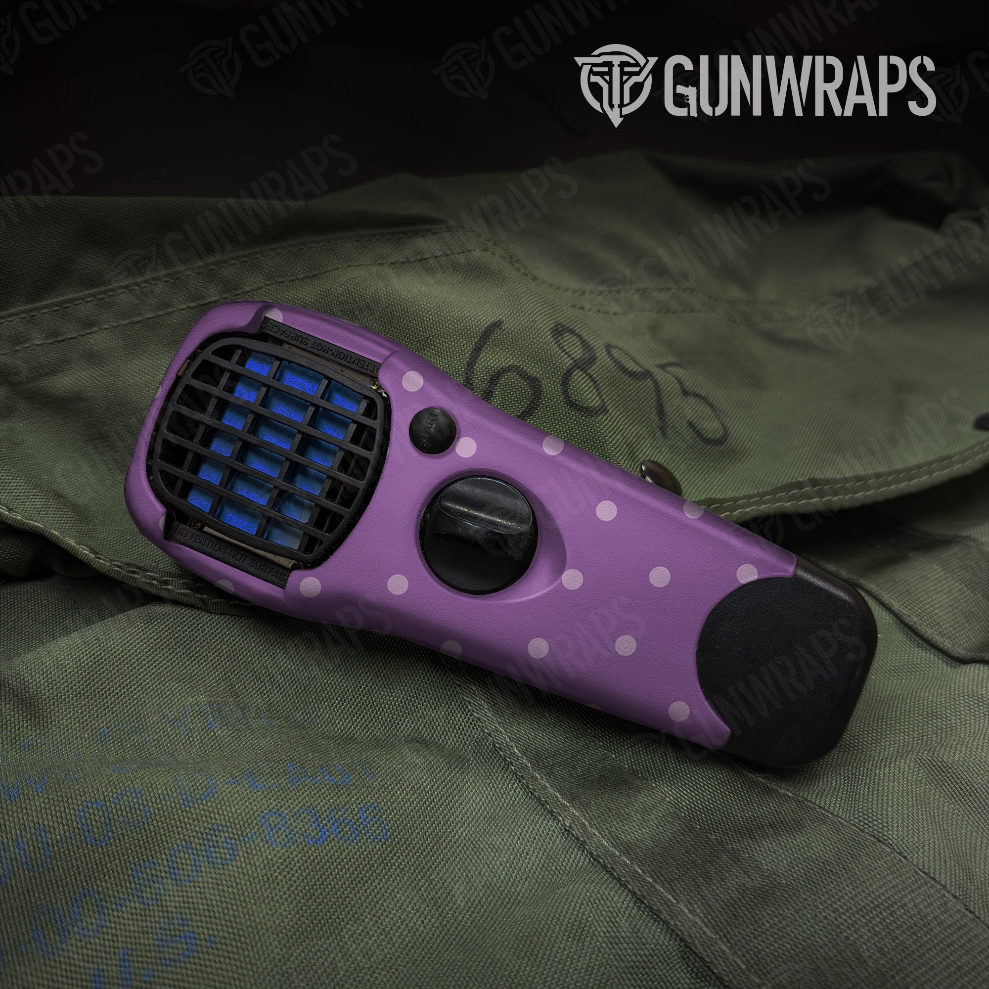 Thermacell Dotted Lavender Gun Skin Pattern