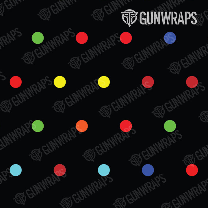 Universal Sheet Dotted Multicolor Gun Skin Pattern