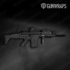 Tactical Eclipse Camo Elite Black Gun Skin Pattern